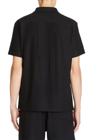 Camicia regular - Nero