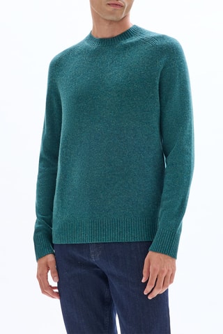 Maglia in lana - Verde scuro