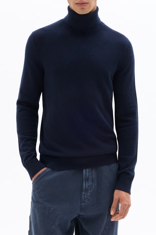 Maglia in cashmere - Blu scuro