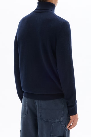 Maglia in cashmere - Blu scuro