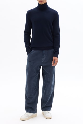Maglia in cashmere - Blu scuro