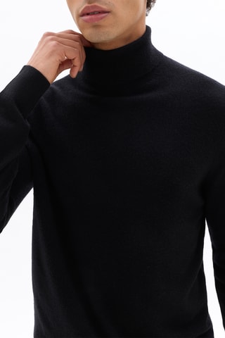 Maglia in cashmere - Nero