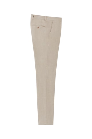 Pantaloni slim da completo - Beige chiaro