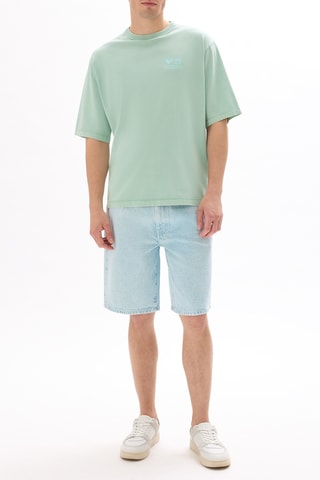 T-shirt oversize - Verde chiaro