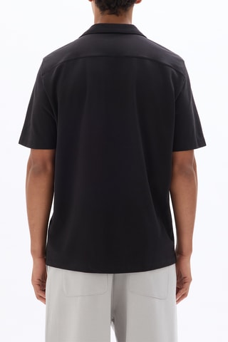 Camicia regular - Nero