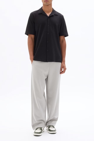 Camicia regular - Nero