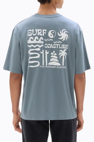 T-shirt oversize - Grigio