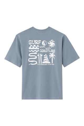T-shirt oversize - Grigio