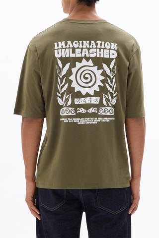 T-shirt oversize - Kaki