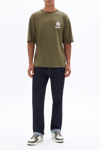 T-shirt oversize - Kaki