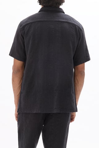 Camicia regular - Nero