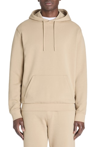 Felpa con cappuccio. - Beige chiaro