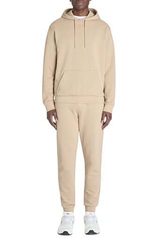 Felpa con cappuccio. - Beige chiaro