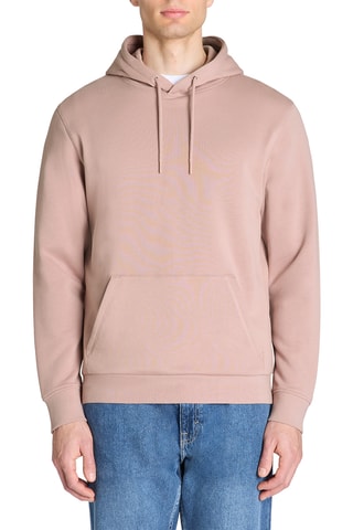 Felpa con cappuccio. - Rosa