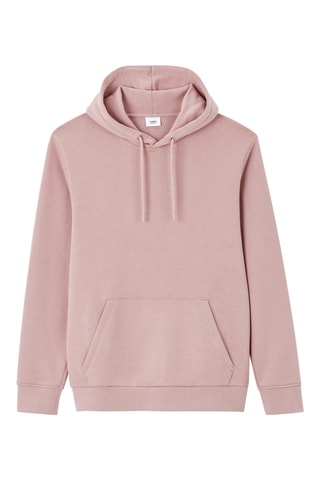 Felpa con cappuccio. - Rosa