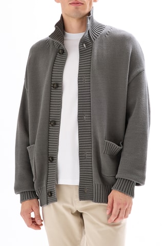 Cardigan - Grigio