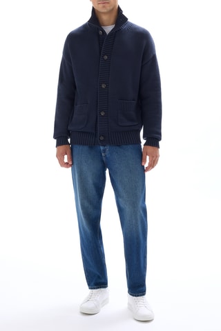 Cardigan - Blu scuro