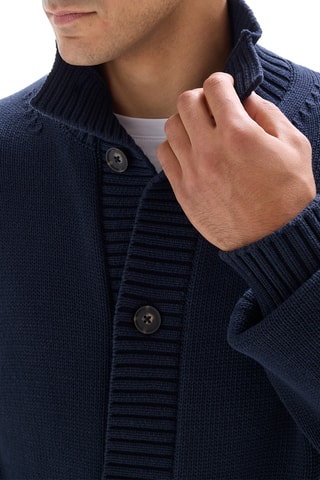 Cardigan - Blu scuro