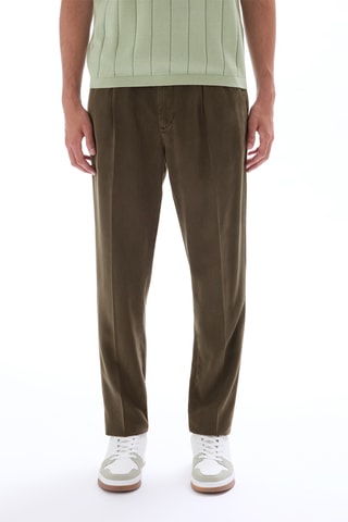 Pantaloni straight - Kaki