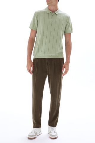 Pantaloni straight - Kaki