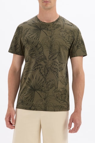 T-shirt regular - Kaki
