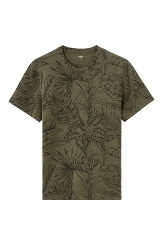T-shirt regular - Kaki