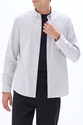 Camicia regular - Bordeaux