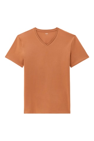 T-shirt slim - Marrone