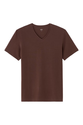 T-shirt slim - Bordeaux