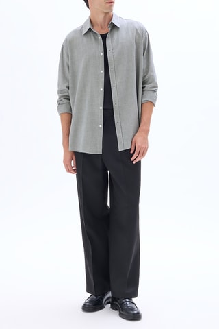 Camicia oversize - Grigio