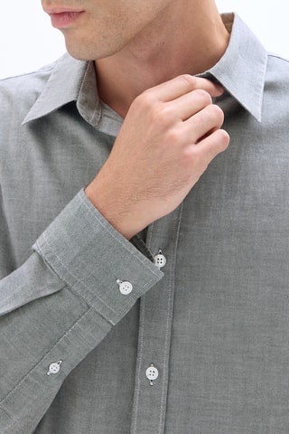Camicia oversize - Grigio