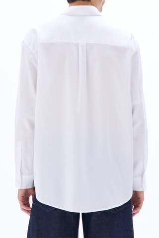 Camicia oversize - Bianco