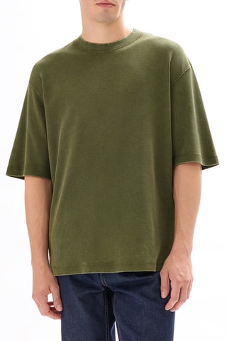 T-shirt oversize - Kaki
