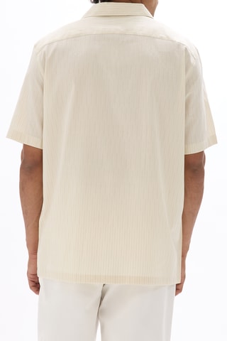 Camicia regular - Beige