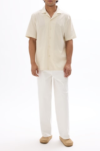 Camicia regular - Beige