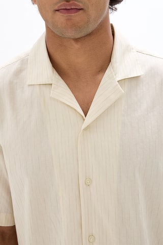 Camicia regular - Beige