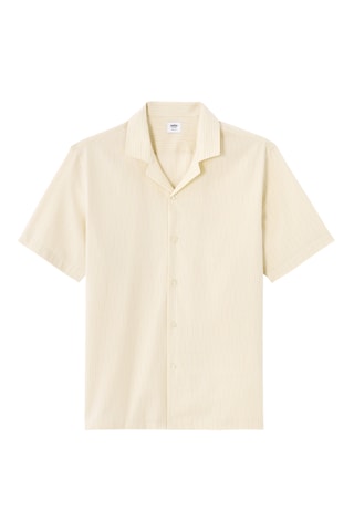 Camicia regular - Beige