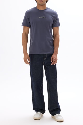 T-shirt regular - Navy