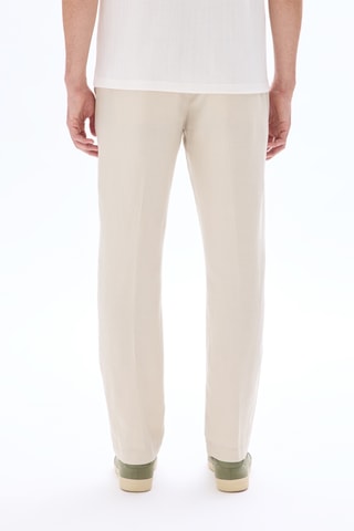 Pantaloni straight - Beige