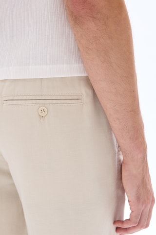 Pantaloni straight - Beige