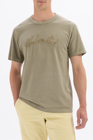 T-shirt boxy - Vert