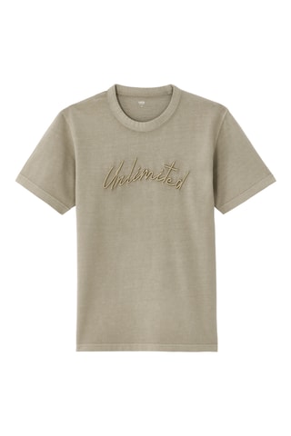 T-shirt boxy - Vert