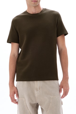 T-shirt regular - Marrone scuro