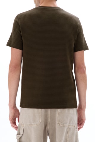 T-shirt regular - Marrone scuro