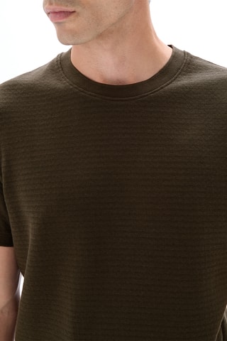 T-shirt regular - Marrone scuro