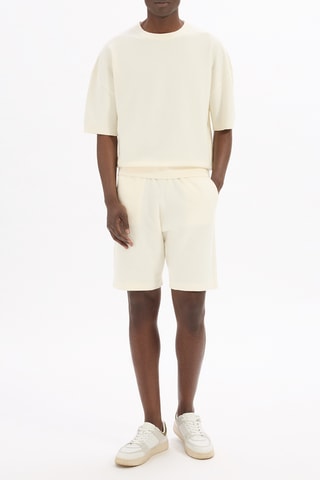 T-shirt boxy - Écru