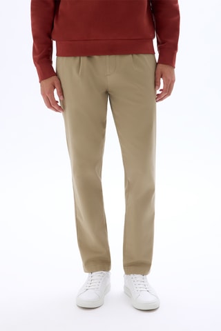 Pantaloni slim - Beige