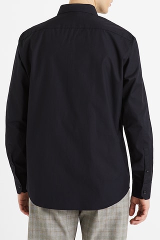 Camicia regular - Nero