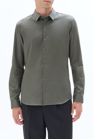 Camicia slim - Kaki