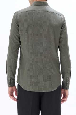 Camicia slim - Kaki